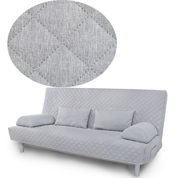Bedding Sofa Cover Bed Gray Diamonds Slipcover IKEA Divano - Etsy