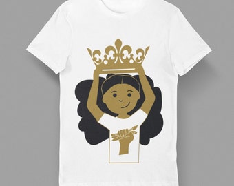 Future Queen Graphic Tee - Royal Gems Collection