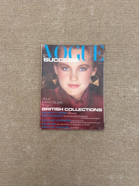 Vogue Magazine September 1980 - Cover Girl -