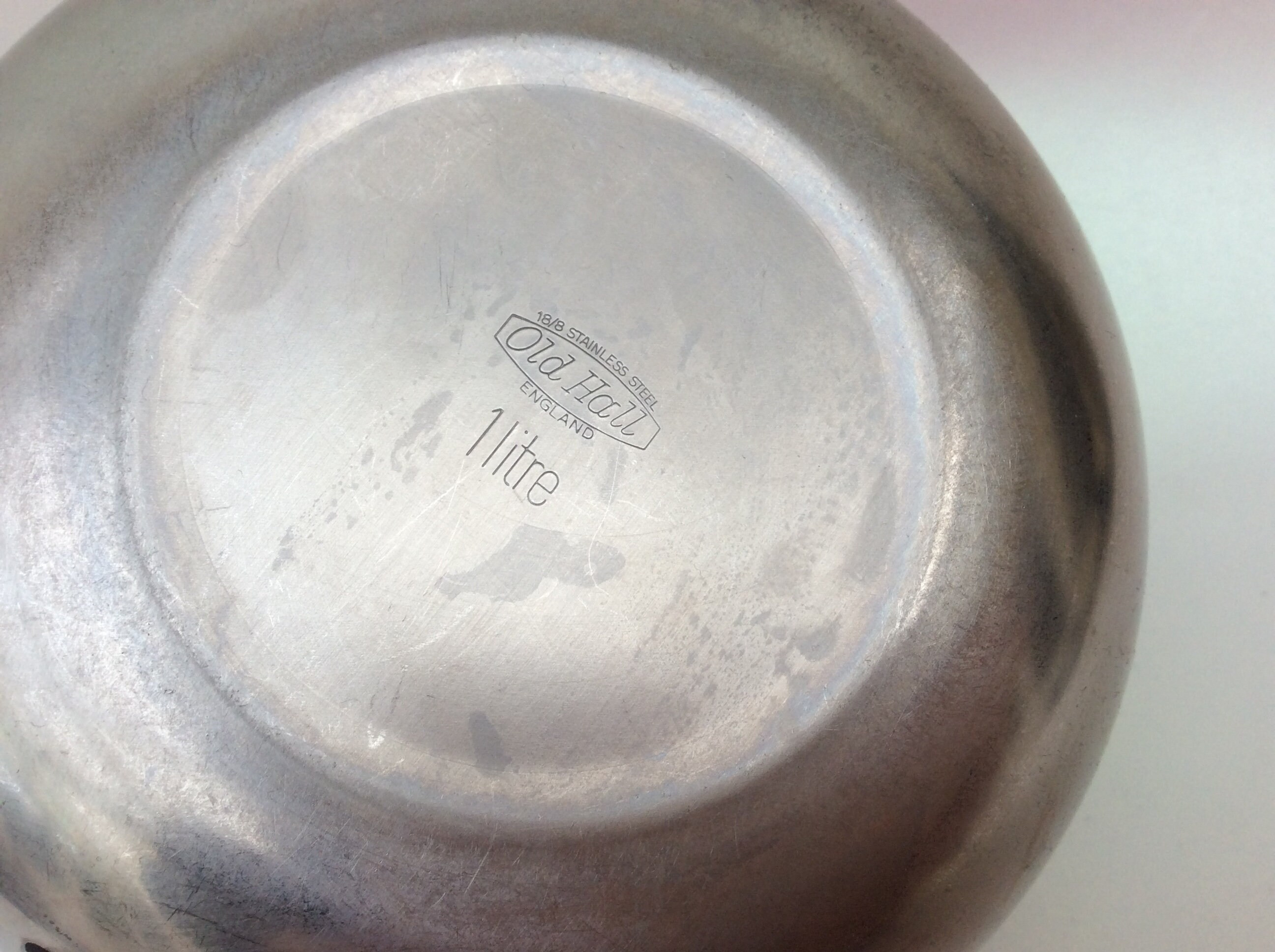 Stainless Steel Old Hall Teapot 1 Litre Etsy