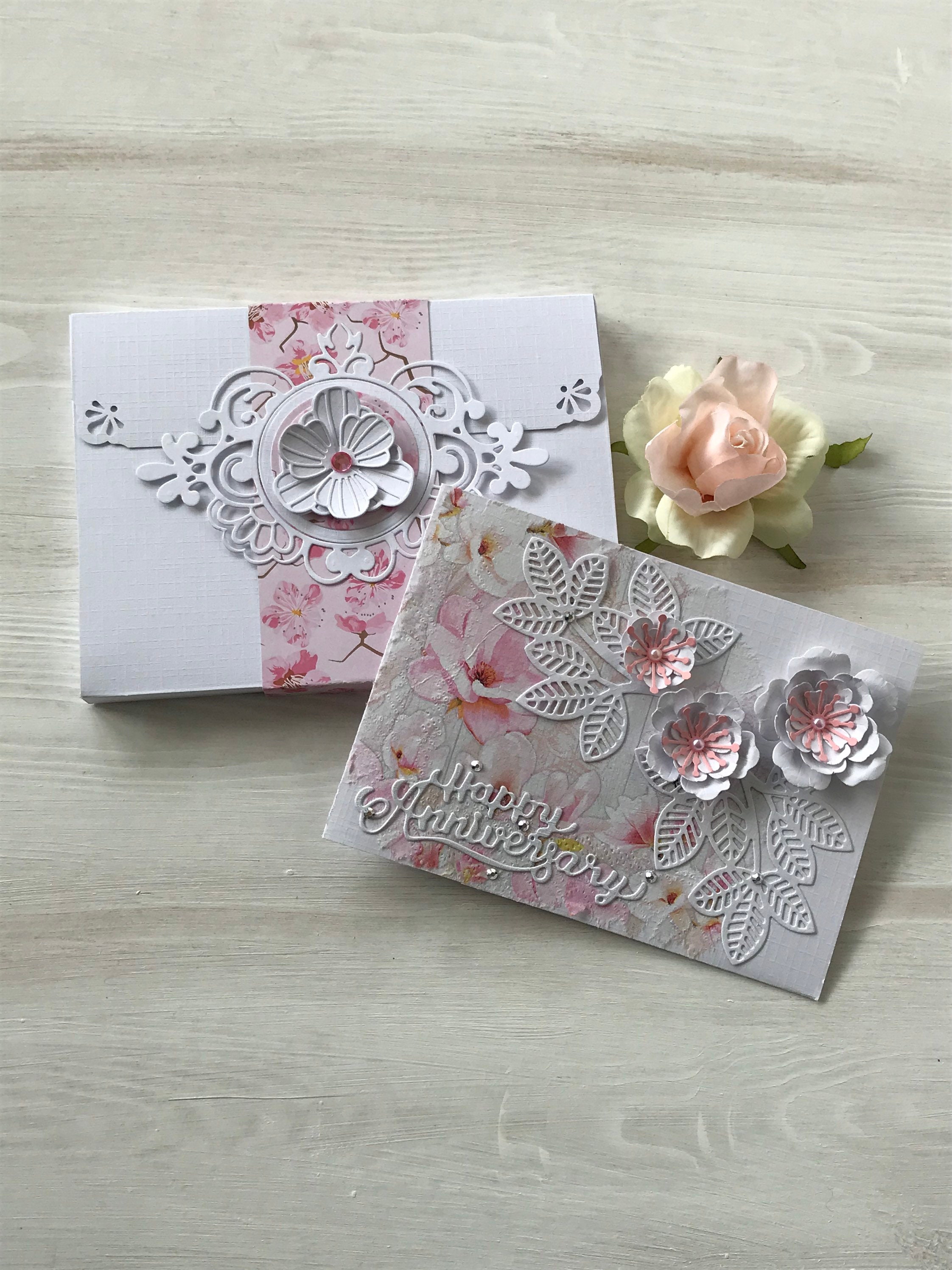 Handmade Luxury 3D Greeting Card With Gift Box Envelope. Etsy