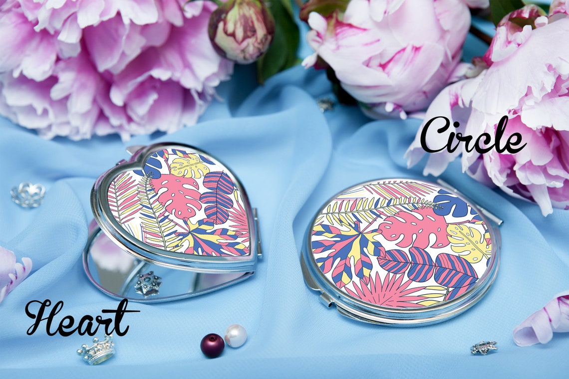 Small Mirror Bag Mirror Purse Mirror Make up Compact Mirror Etsy