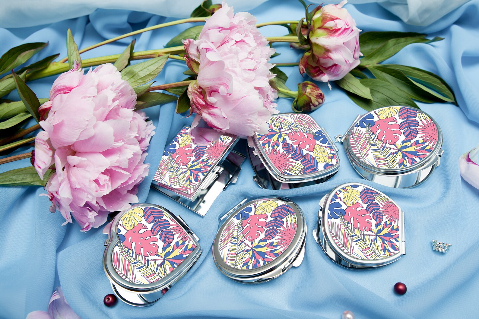 Small Mirror Bag Mirror Purse Mirror Make up Compact Mirror Etsy