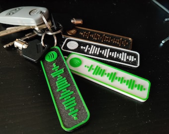 Demon Black Synthetic Leather Keychain with Laser Engraved Imprint