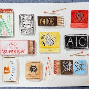 Custom Matchbook Painting