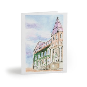Colegio de la Santa Cruz Tarjetas de Felicitación (8 uds)