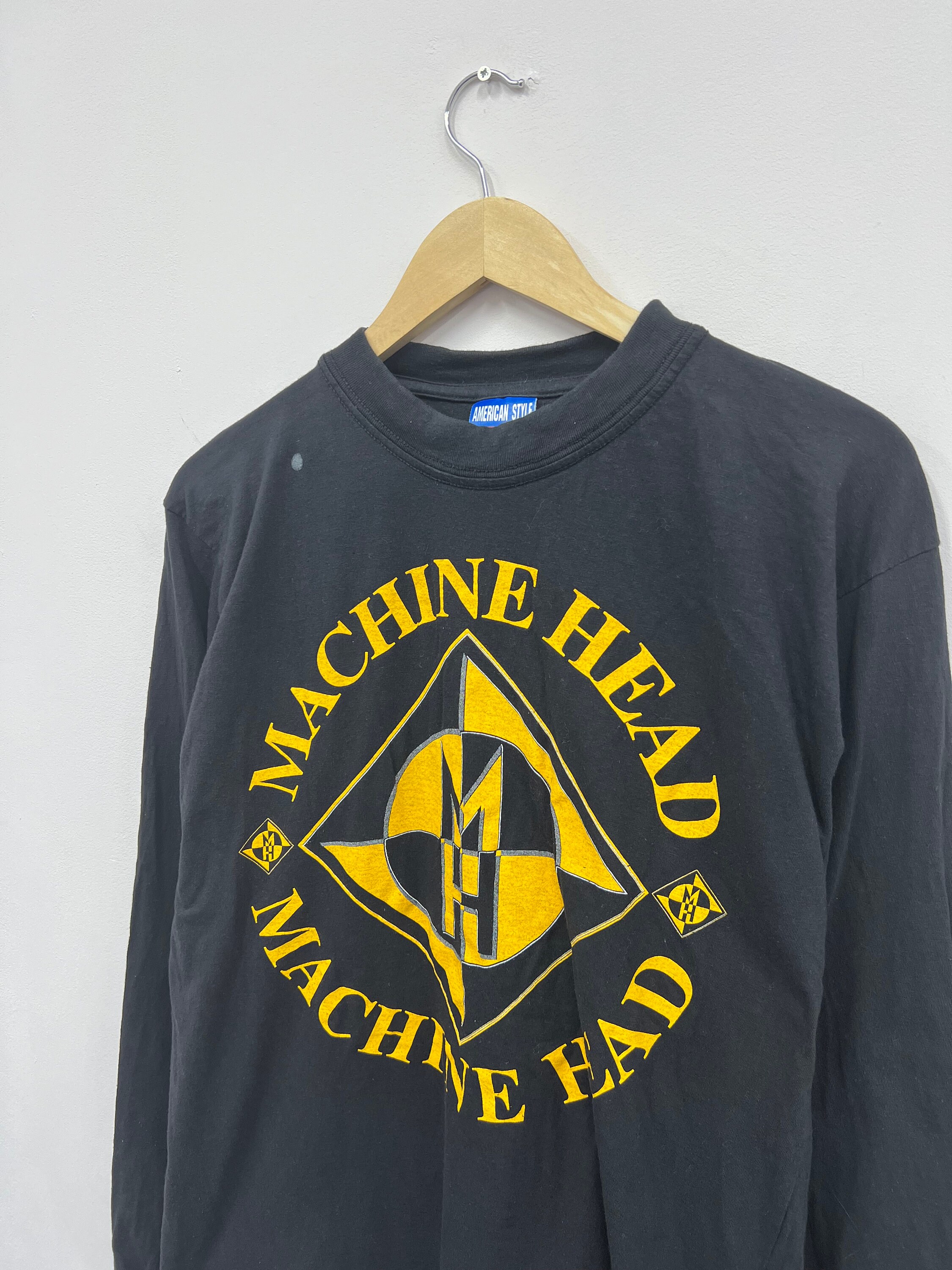 【古着】Machine Head ロングスリーブTシャツ 【90s】 Machine Head 90s Vintage Long Sleeve Shirt Rare Fit M - Etsy
