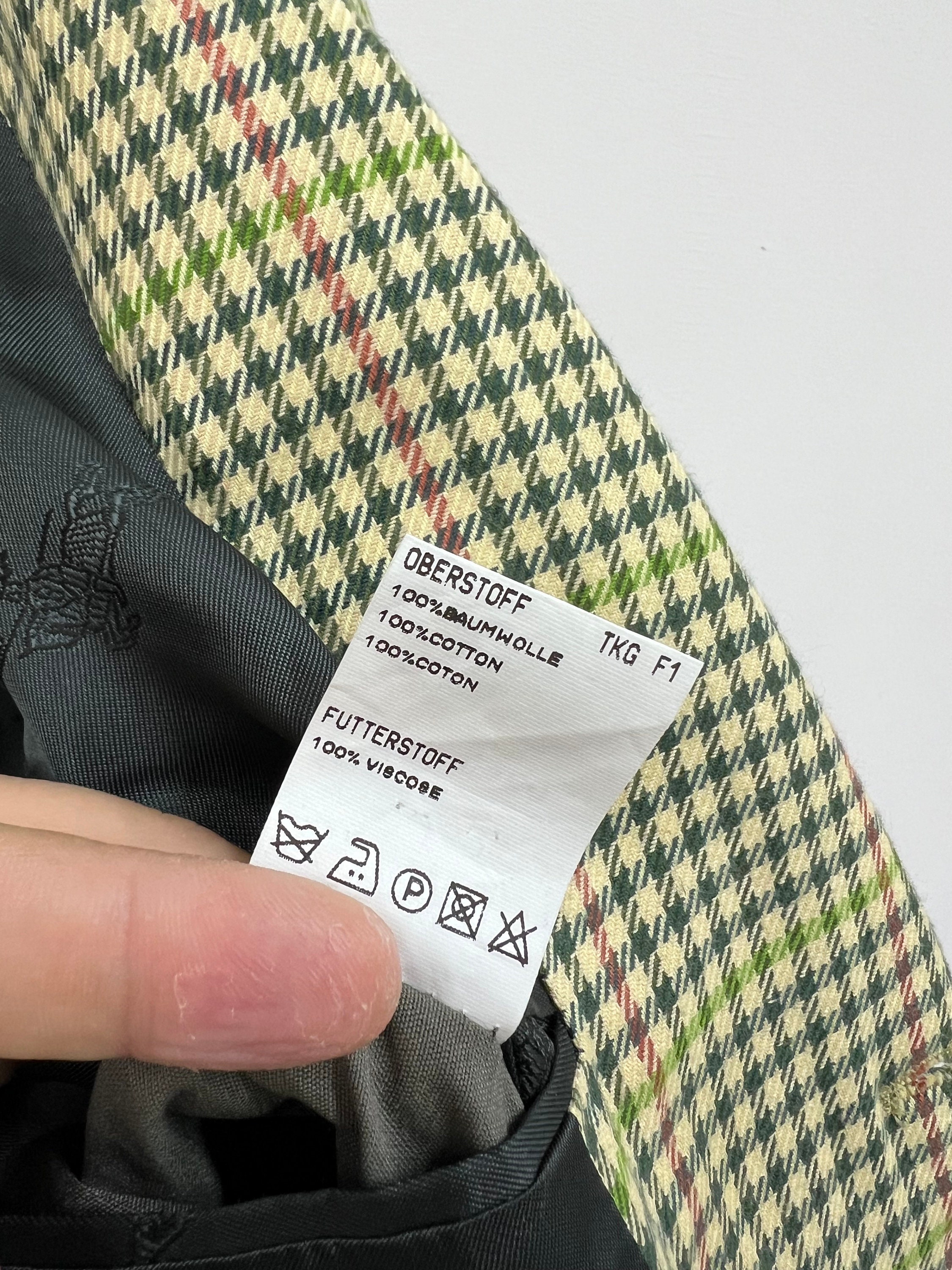 Vintage Burberry's Blazer Jacket Sport Coat Multicolor Men's