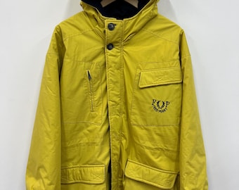 Rare Fred Perry Vintage Parka Jacket Coat Men’s size L/M