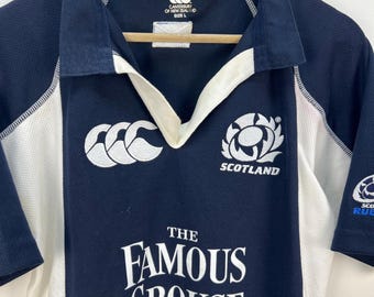 RARE MAILLOT SCOTTISH rugby ECOSSE SCOTLAND SEVEN shirt Canterbury vintage XL EUR 89,95 - FR