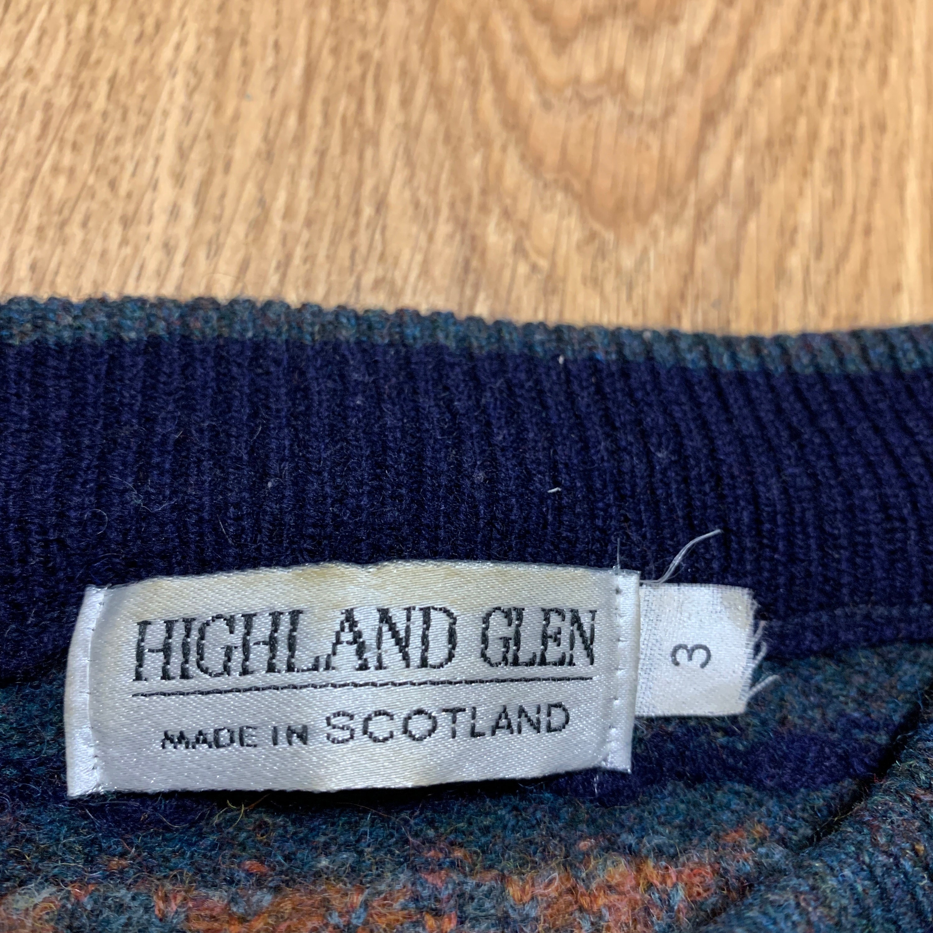 Highland Glen Vintage Wool Sweater 