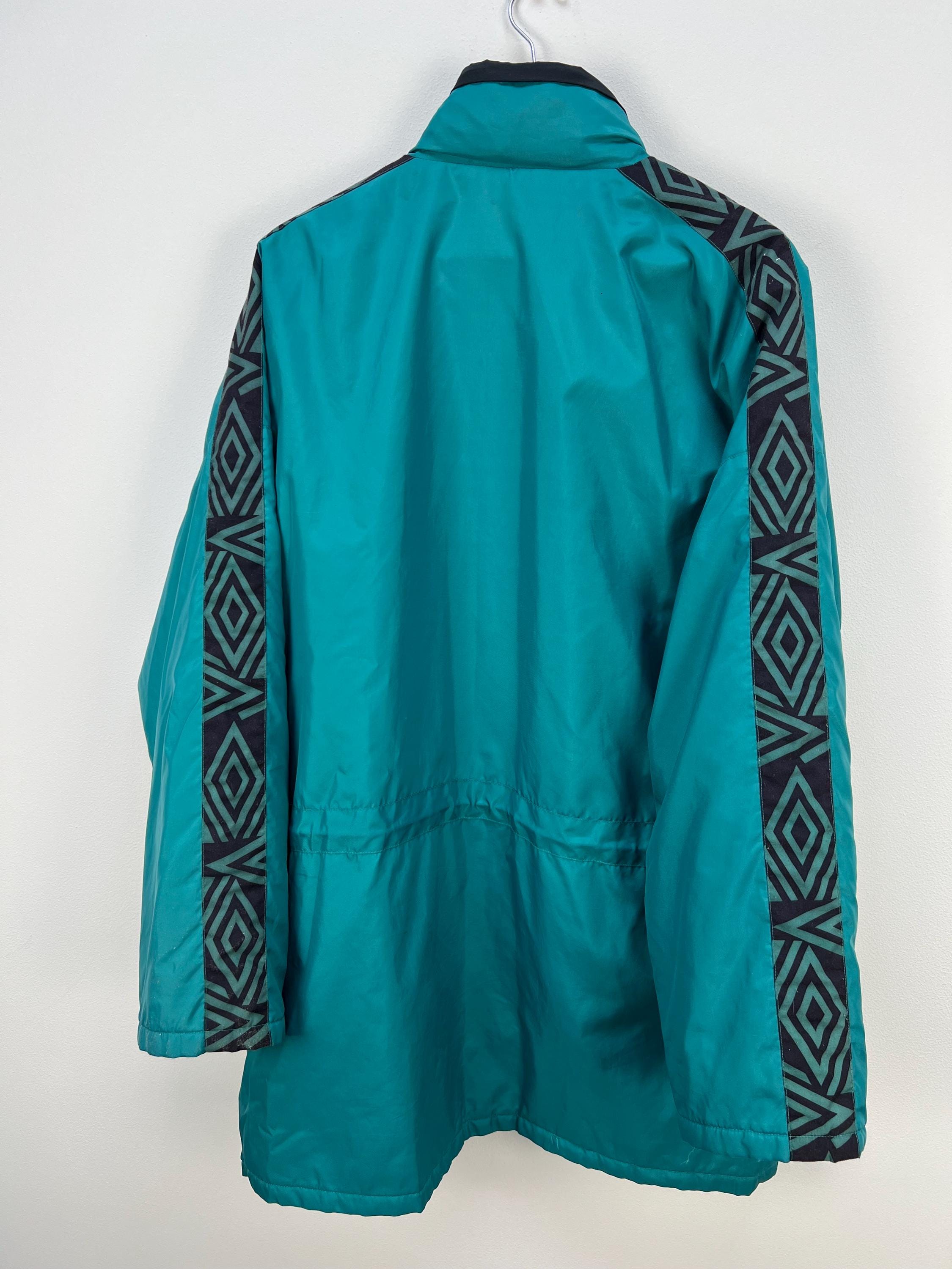 Buy Umbro Vintage 90s Football Bench Jacket Soccer Training Coat