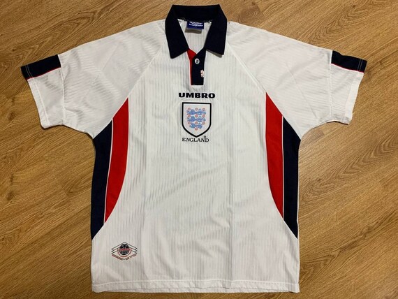 England 1997/1998 Home Football Shirt Jersey Umbro Size XL Adult