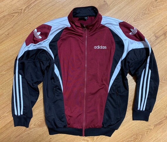 Mens Adidas Originals 90s Vintage Track Top Jacket
