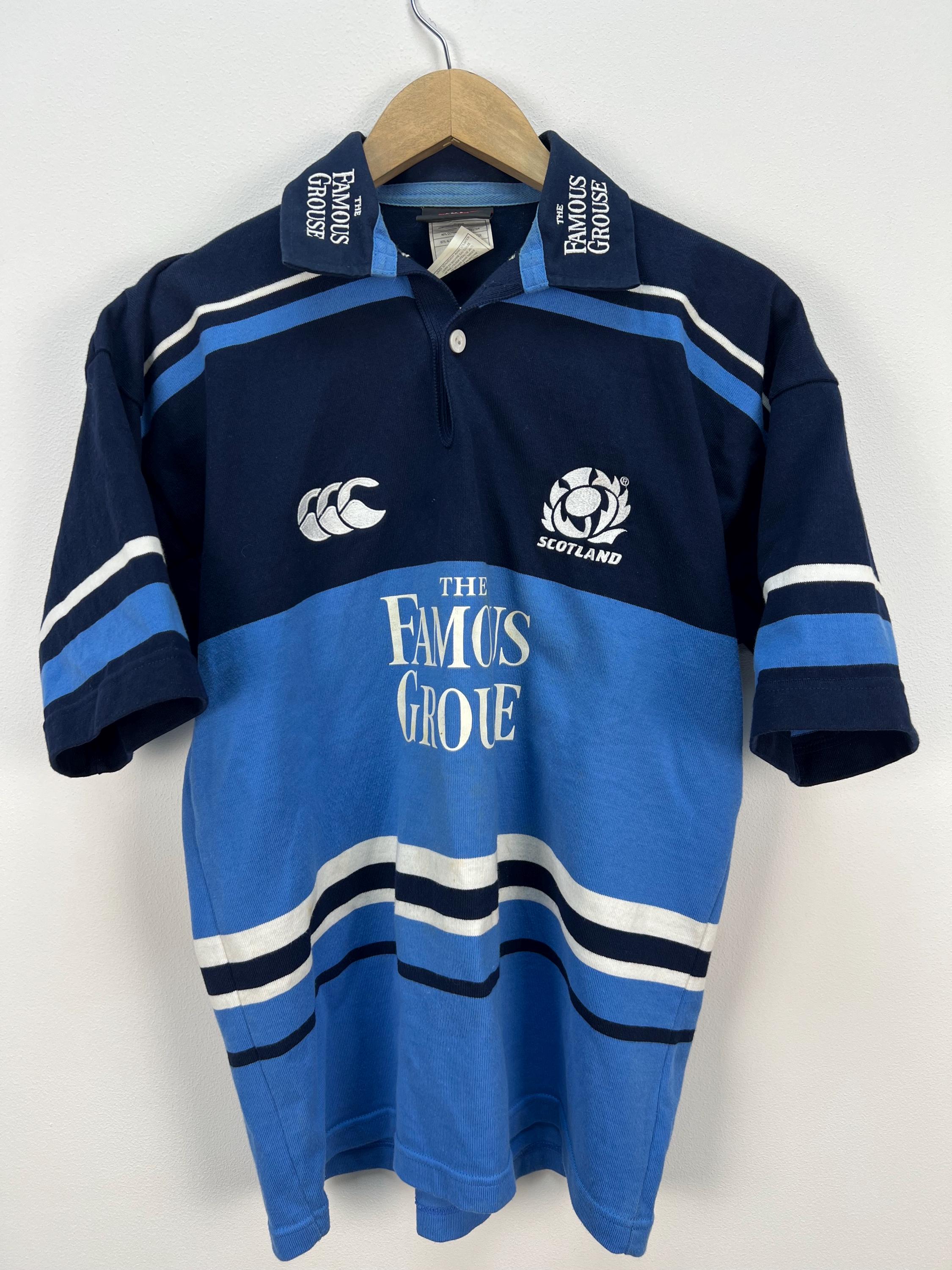 Vintage Scotland Rugby Shirt Canterbury Short Sleeve Jersey the