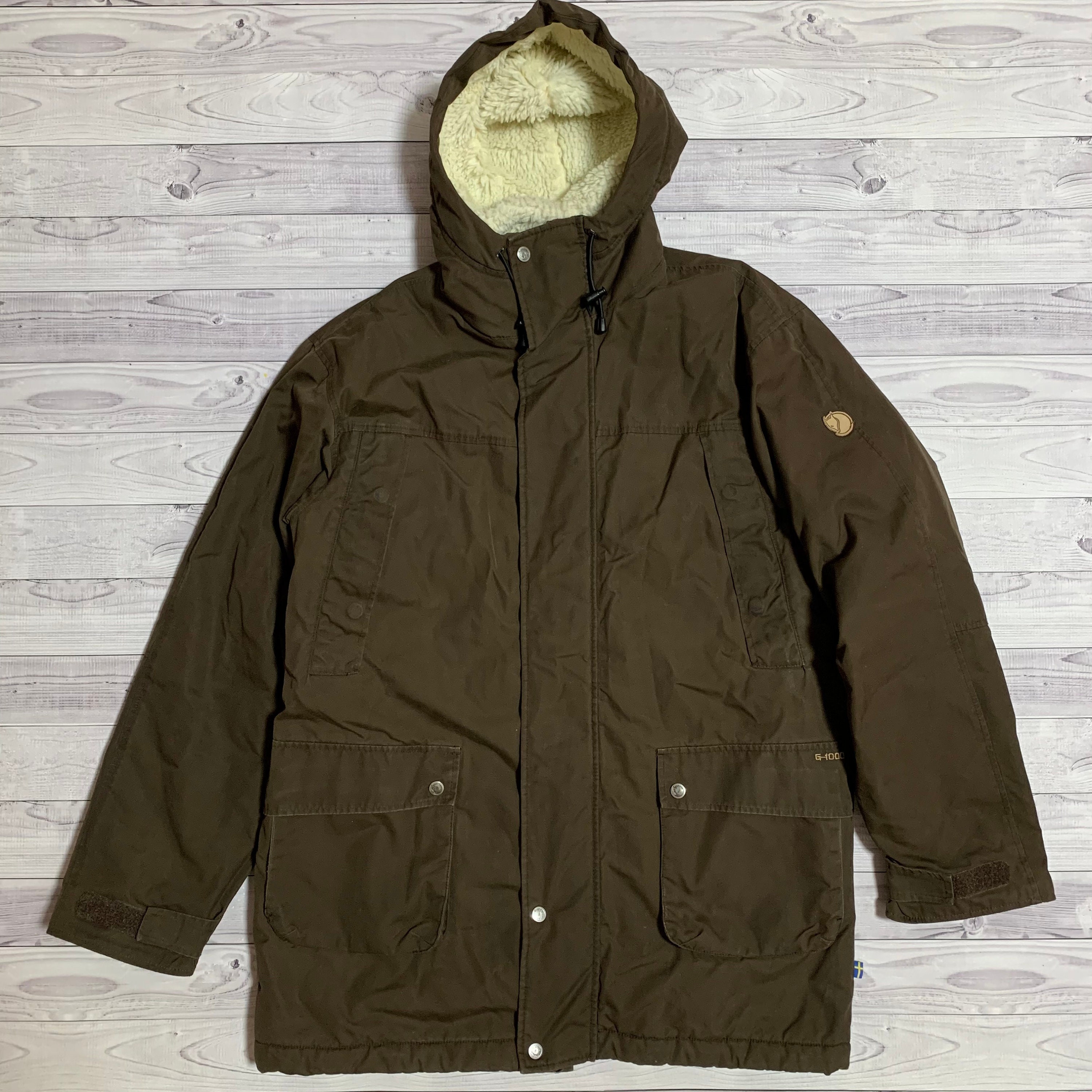 Vintage Fjallraven G1000 Thermolite Mens Jacket Coat Size L Etsy