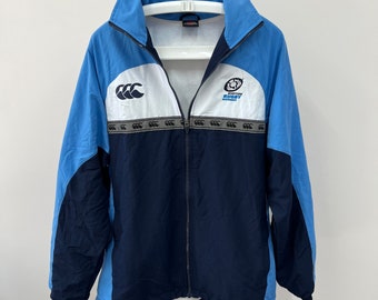 Scotland Rugby Canterbury Track Top Jacket Vintage Size M
