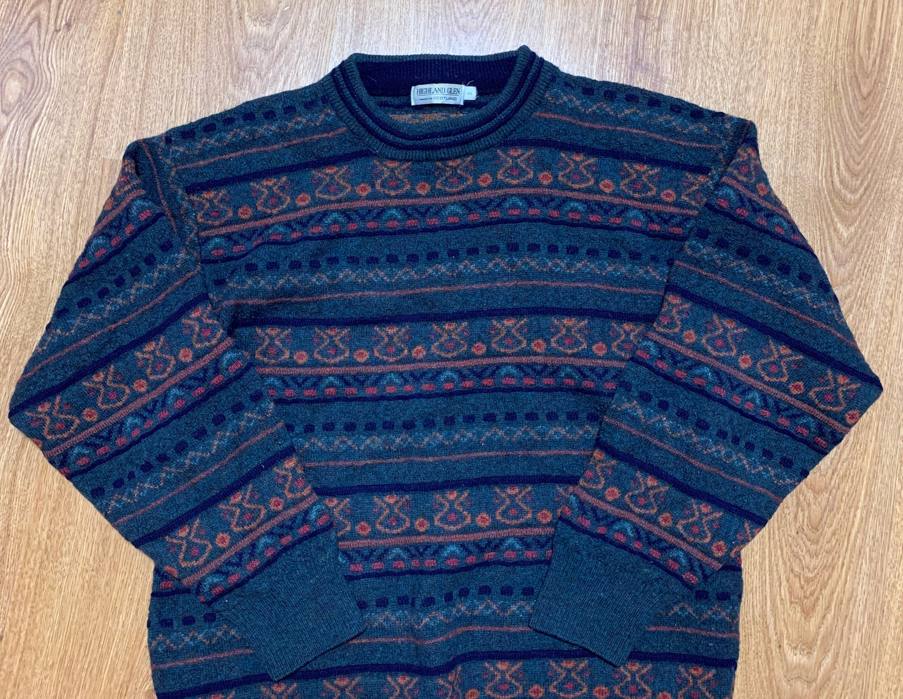 Highland Glen Vintage Wool Sweater 