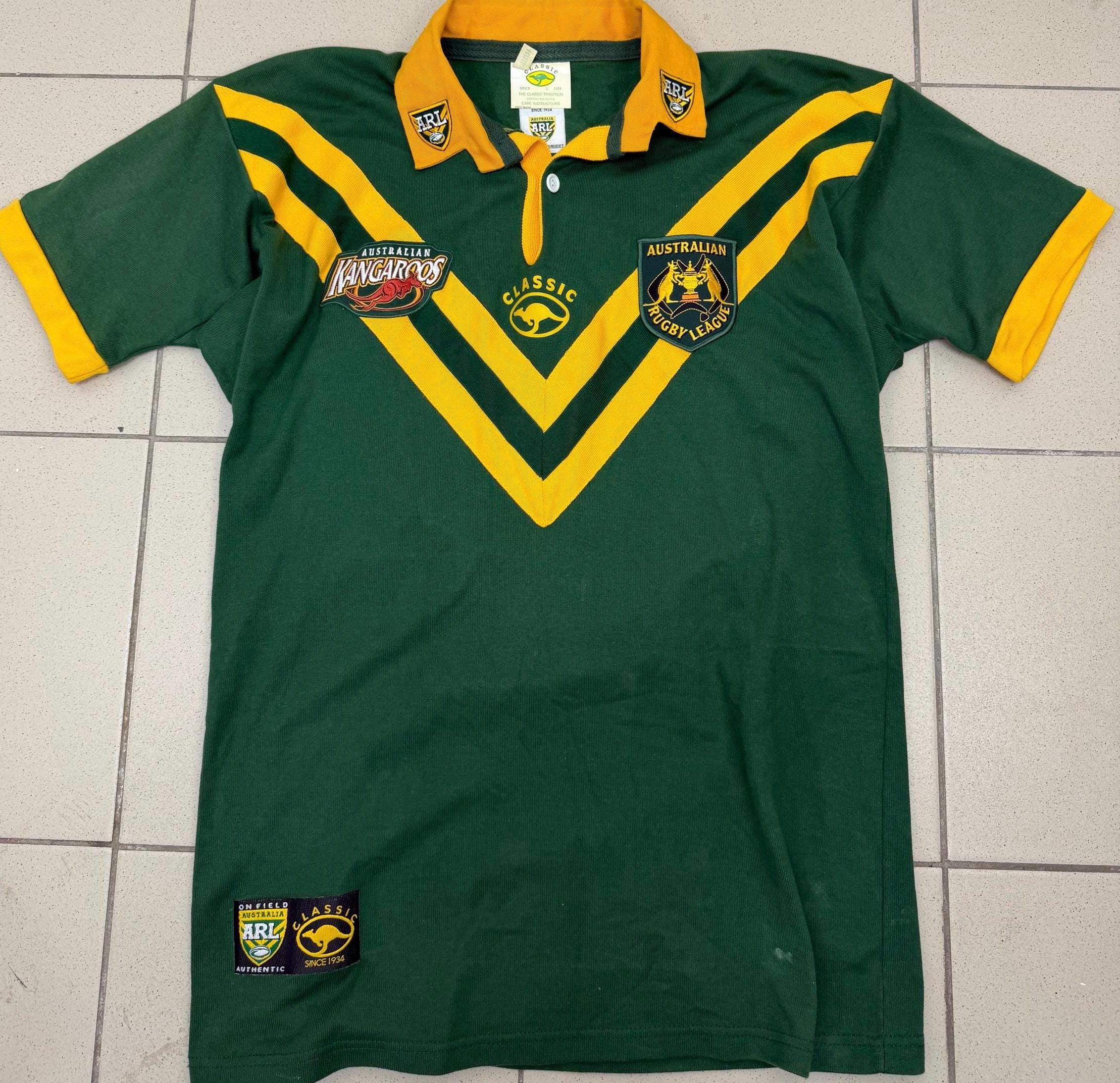 Vintage Australian Rugby League Jersey - Etsy