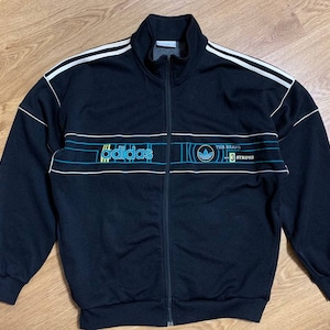 Adidas Originals 90&#39;s 80s Vintage Mens Tracksuit Top Jacket Rare Size M