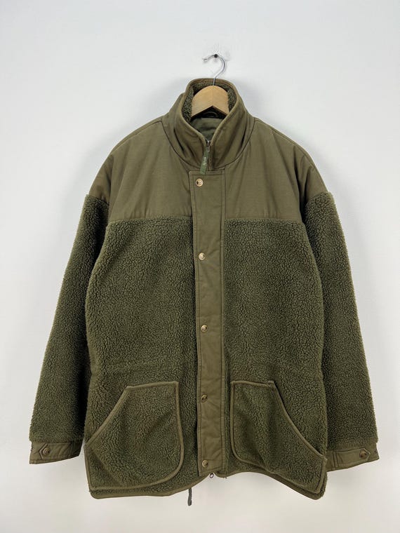 Elch Austria Hunting Shooting Jacket Sherpa Fleece Jadg Heavy Coat