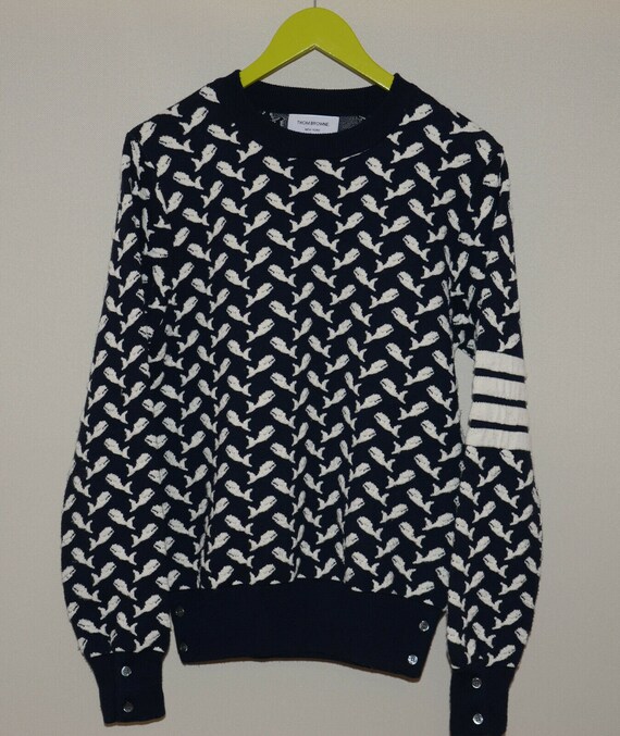 thom browne whale sweater