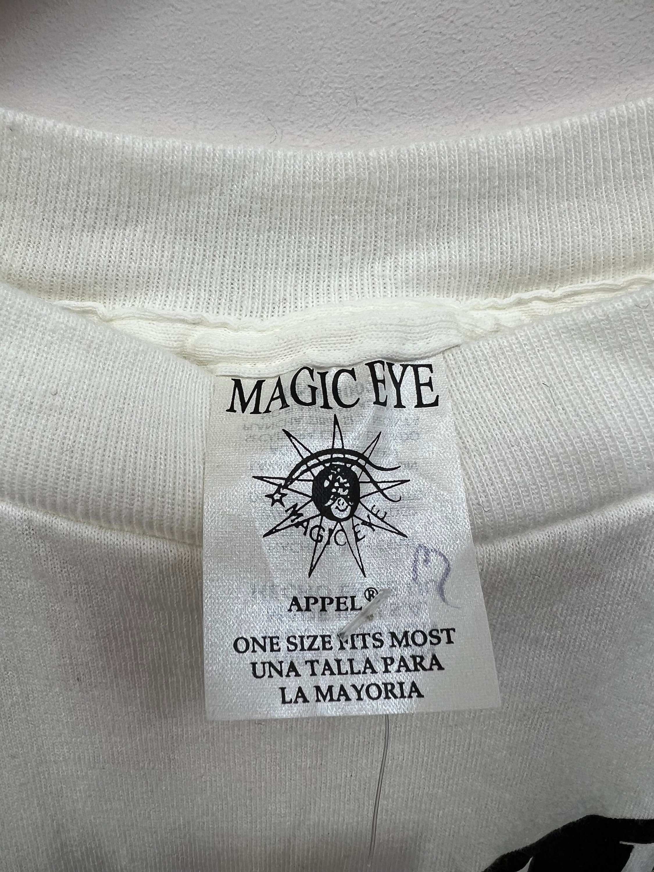 マジックアイ 1994 ヴィンテージ イリュージョン Tシャツ ワンサイズ 