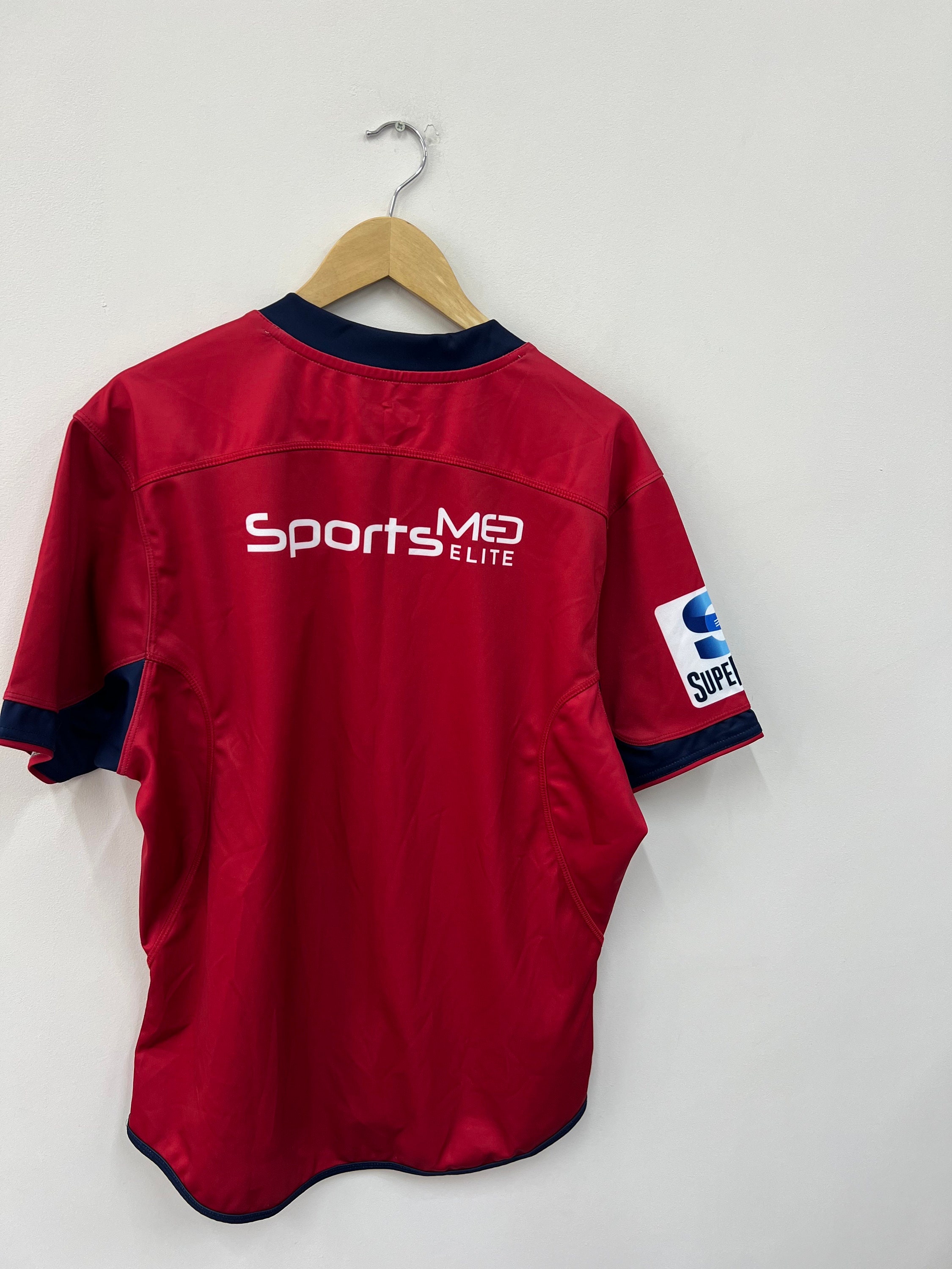 Queensland Reds Rugby Shirt Jersey BLK Size Large - Etsy