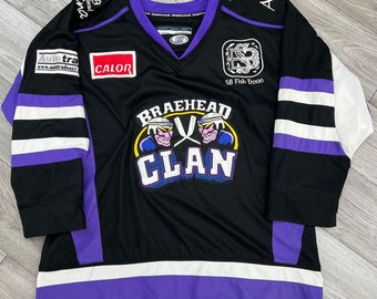 Braehead Glasgow Clan Ice Hockey Shirt Jersey Size L