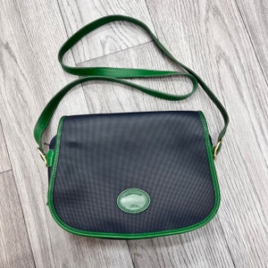 Vintage Longchamp Crossbody Schulter Umhängetasche Clutch Damen