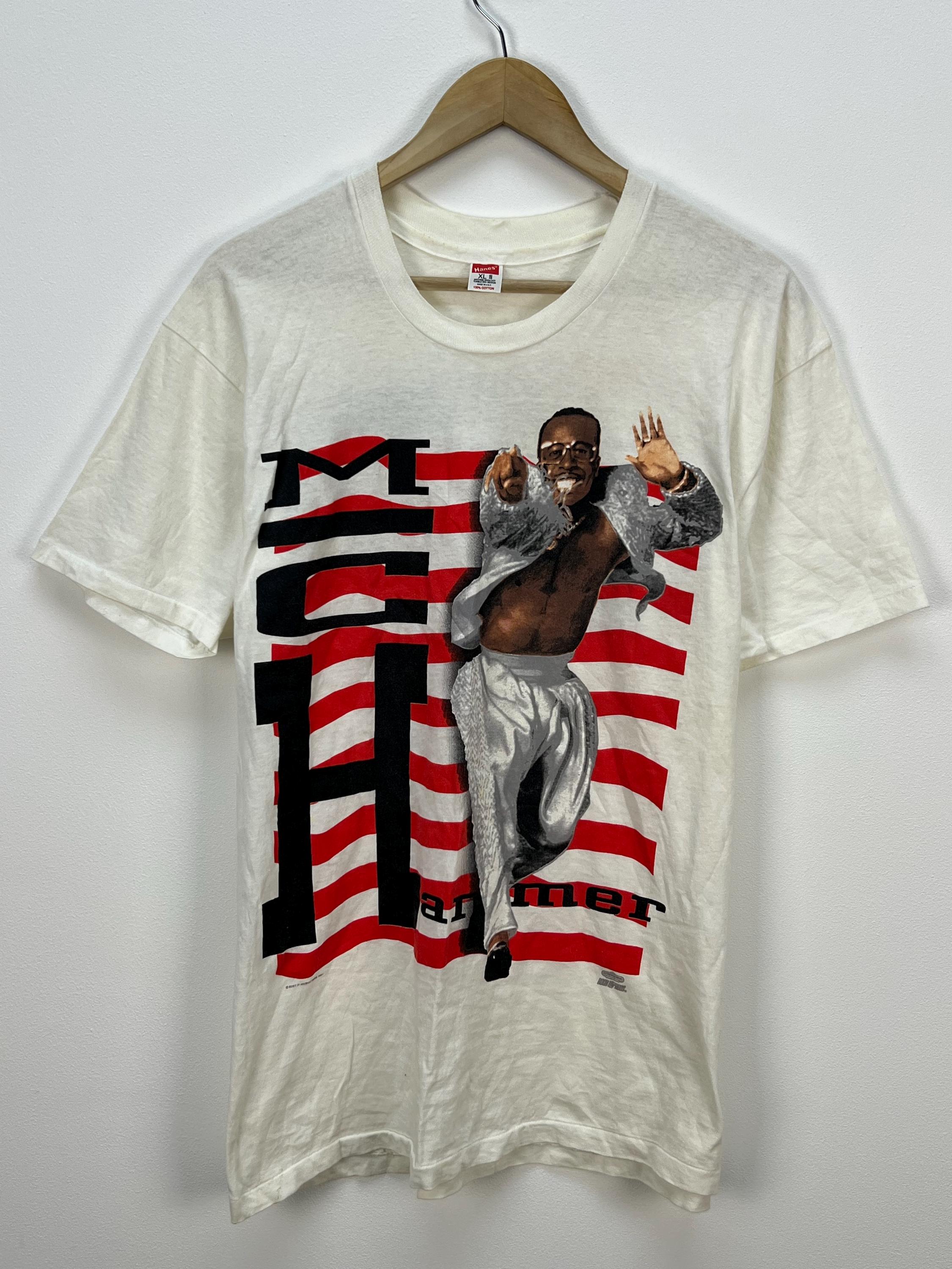 MC Hammer MCハマー XL MADE IN USA Tシャツ Vintage MC Hammer 1991 Tour T-shirt Hanes USA Made XL - Etsy