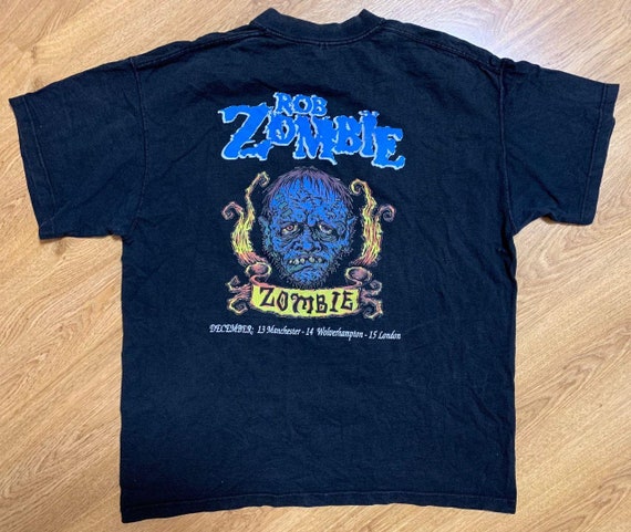 Rob Zombie 1998 Hellbilly Deluxe Vintage Tee T Shi
