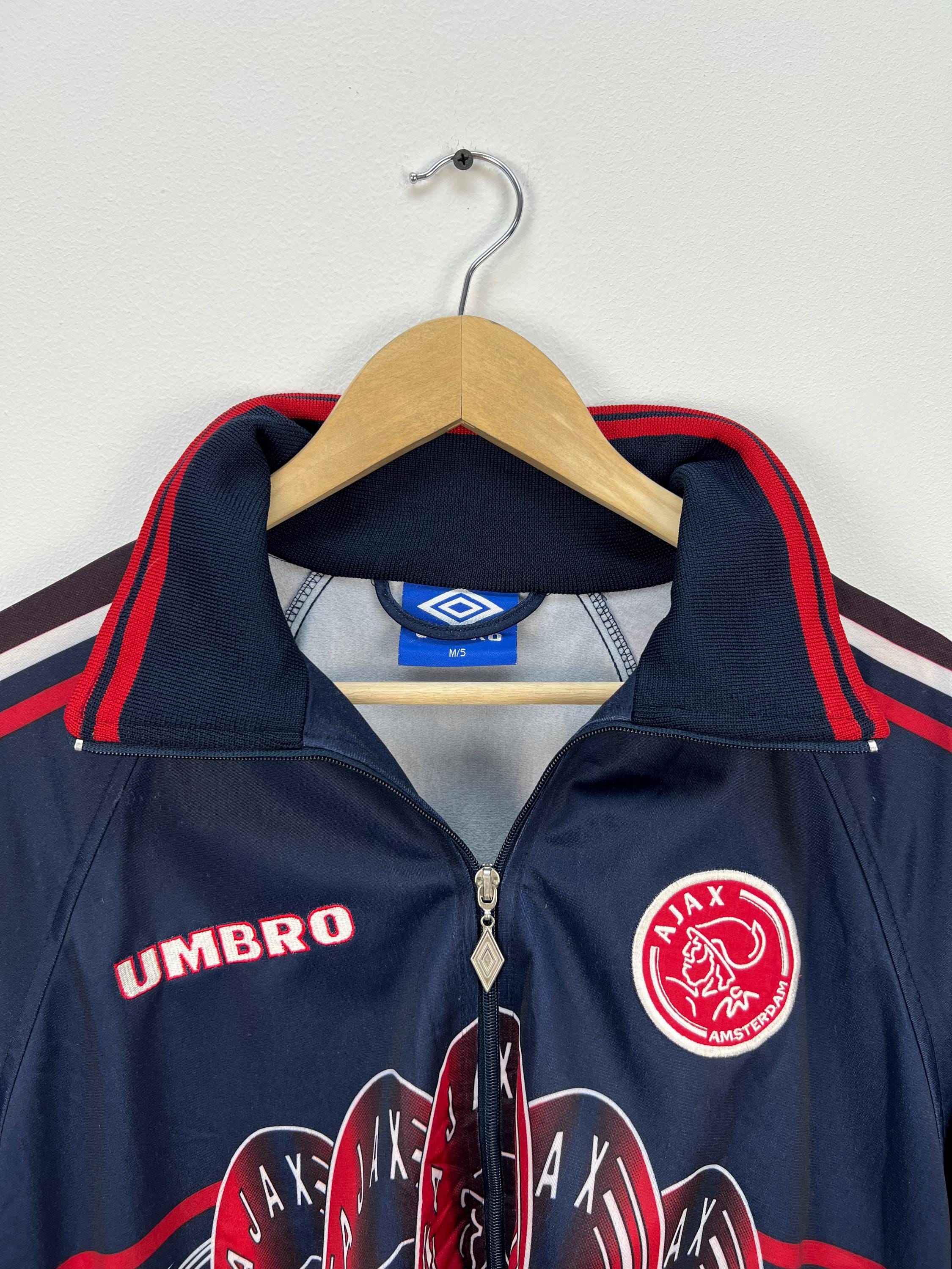 90s Vintage Ajax Amsterdam Umbro Track Top Jacket Football