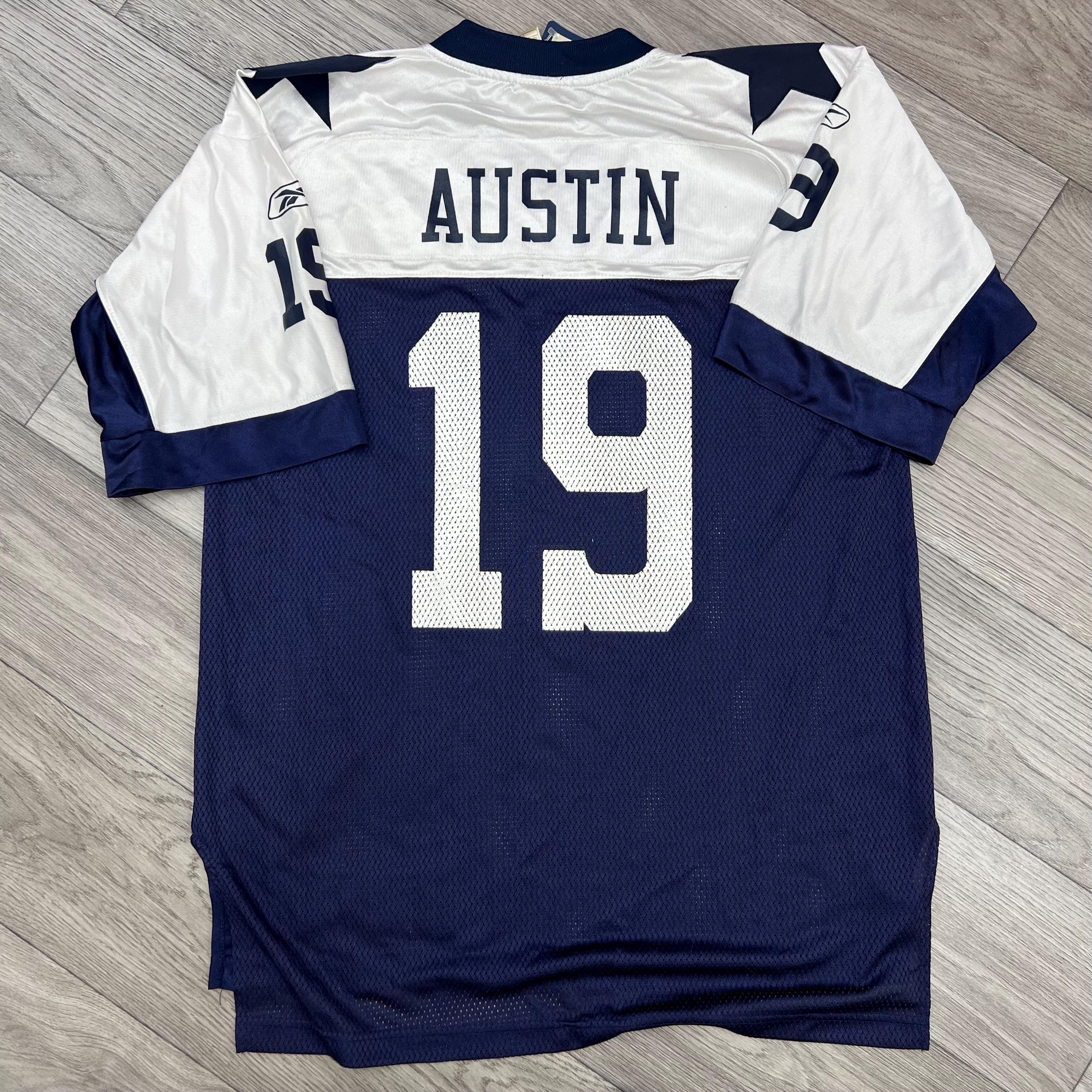 NFL Dallas Cowboys Reebok Jersey Throwback Austin #19 Size L - Etsy