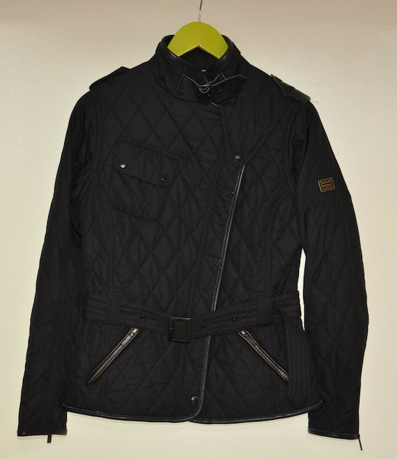 Barbour For Land Rover Black Quilted Lordenshaw Wo