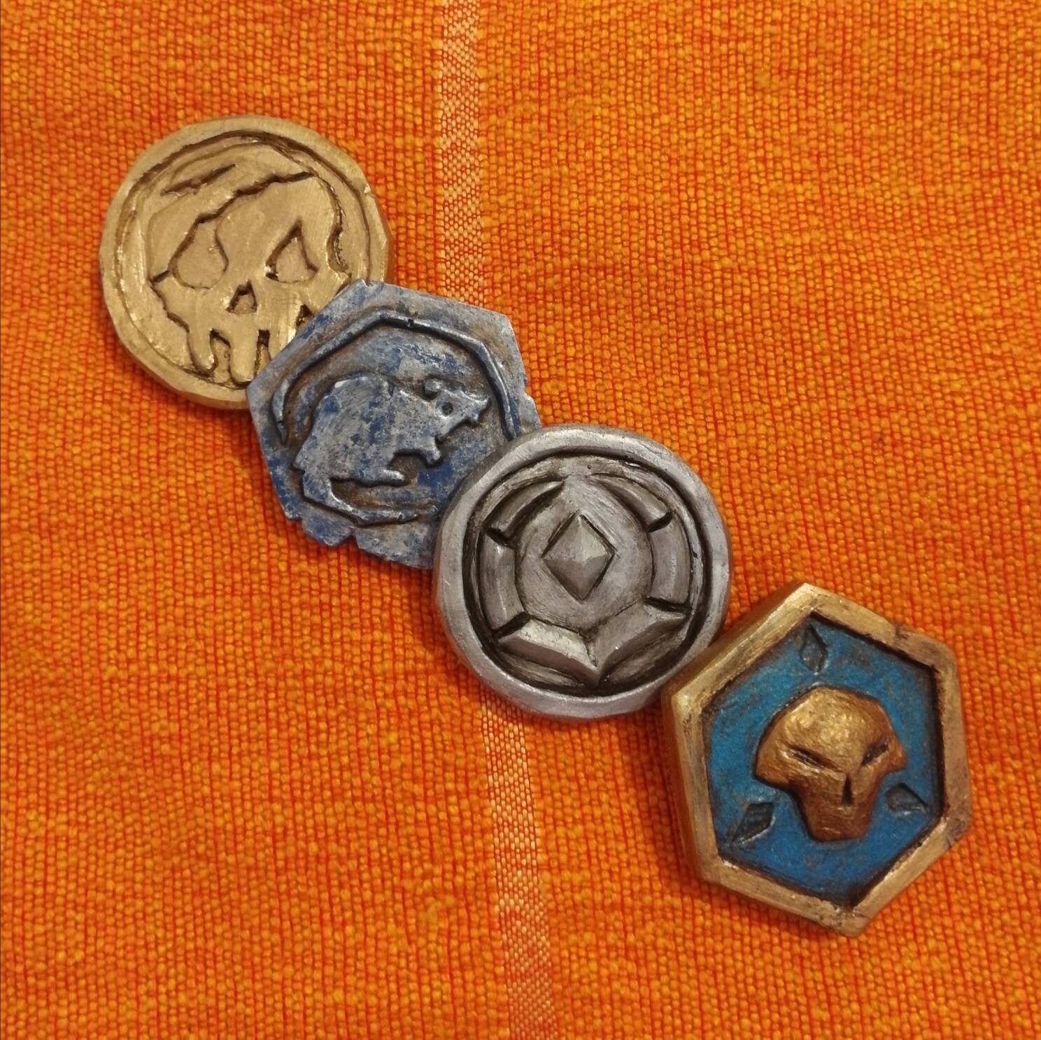 Colección de monedas Sea Of Thieves Sea Of Thieves Inspirado Etsy