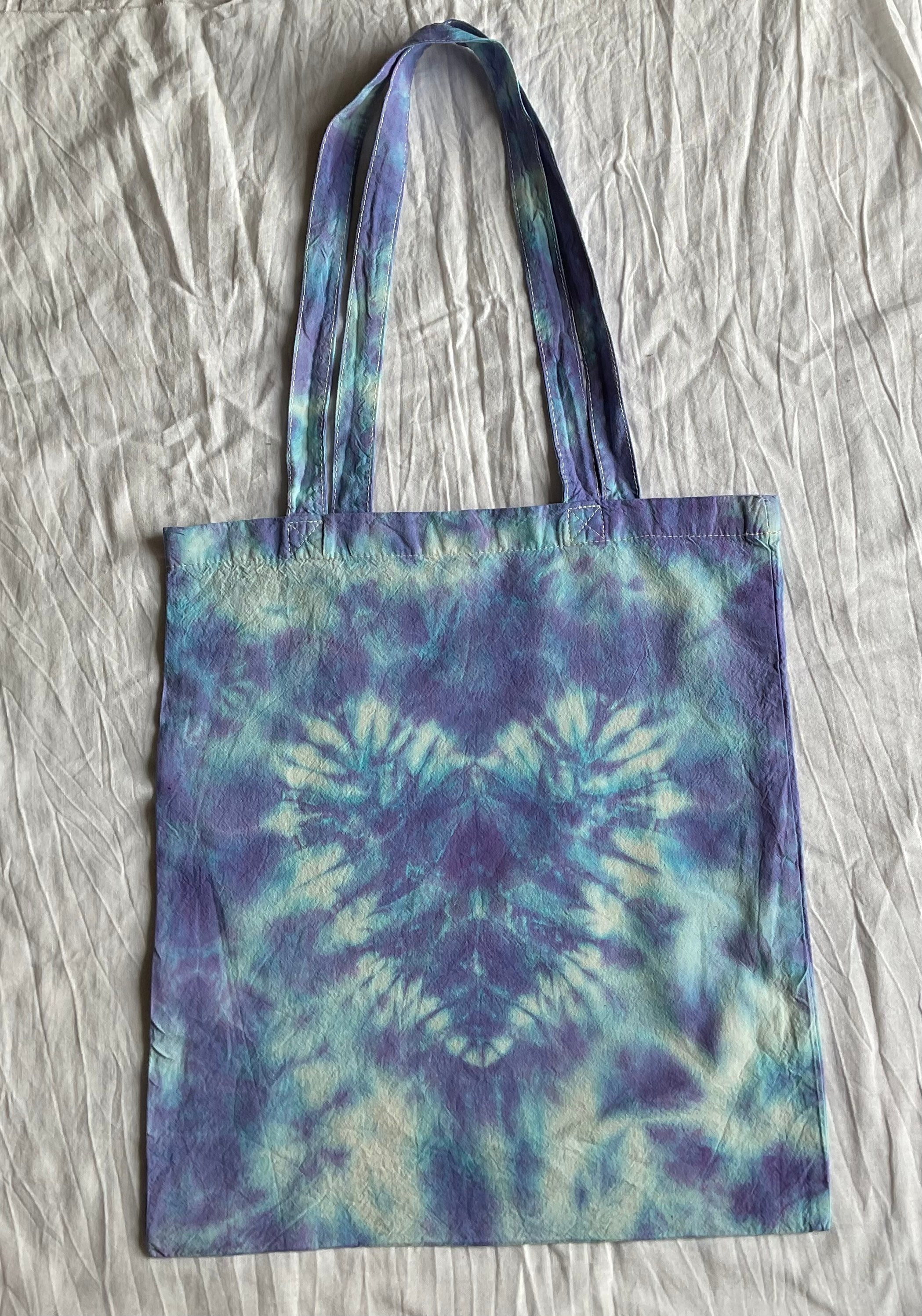 Crumple Tie Dye Tote Bag Coach Cargo Tote 26 Rainbow Tie Dye Tote Bags