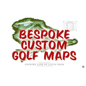 OP MAAT GEMAAKTE Golfbaankaart | ELKE cursus | Huwelijkscadeaus | Wanddecoraties | Cursusafdruk | Golfkaartposter | Golfcadeaus | Golfkunst