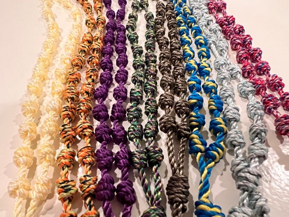 Handmade Twine Rosary, Knot Rosary, Rope Rosary 