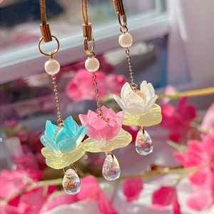 Lotus Lily Car Charm