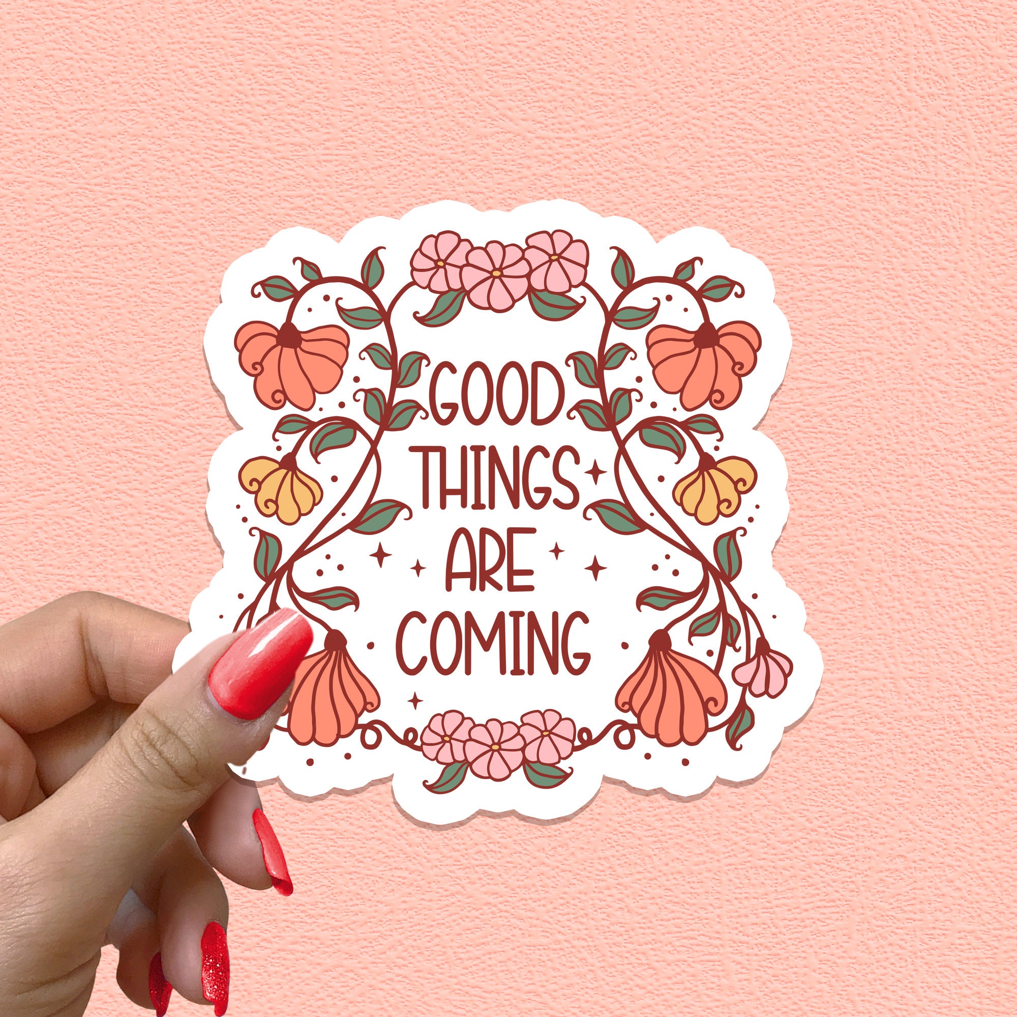Motivational Quote Sticker Positive Inspiration Motivation Waterproof ...