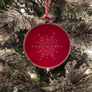 Hand Crafted Embroidery Ornament