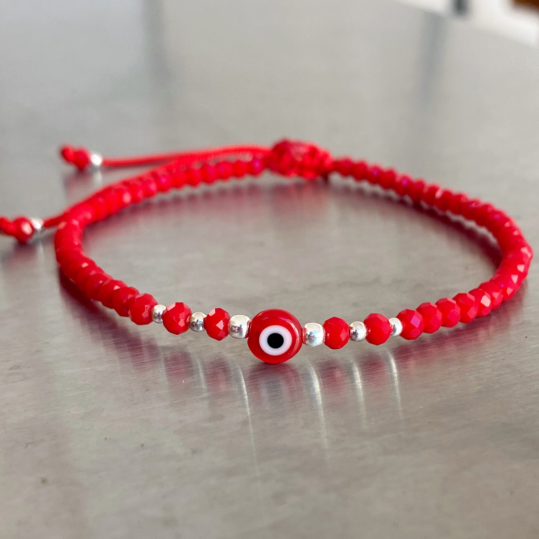 Red Evil Eye Bracelets, Mens Red Evil Eye, Womens Red Evil Eye