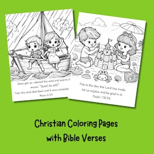 God Is Bigger Than My Fears Downloadable Coloring Pages | Bible Verse Coloring Sheet | Faith-Based Coloring Page | Christian Activity Pages