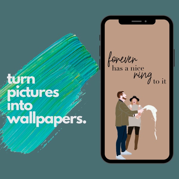 Customizable Phone Wallpaper Etsy