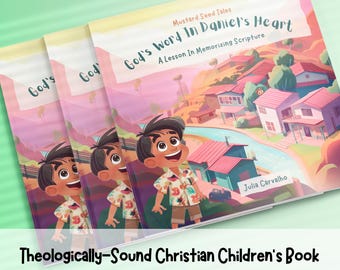 Christelijk kinderboek | Gods woord in Daniëls hart | Theologisch verantwoord boek | Thuisschoolboek | Verhalenboek met bijbelthema