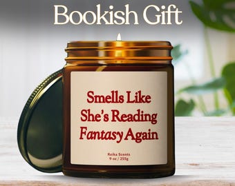 Lustige Buch-Liebhaber-Kerzen, einzigartige Geburtstagsgeschenke für Bücherwurm, Bücherwurm, Humorfreunde, würzige, freche Fantasy-Romantikbuchgeschenkideen für sie