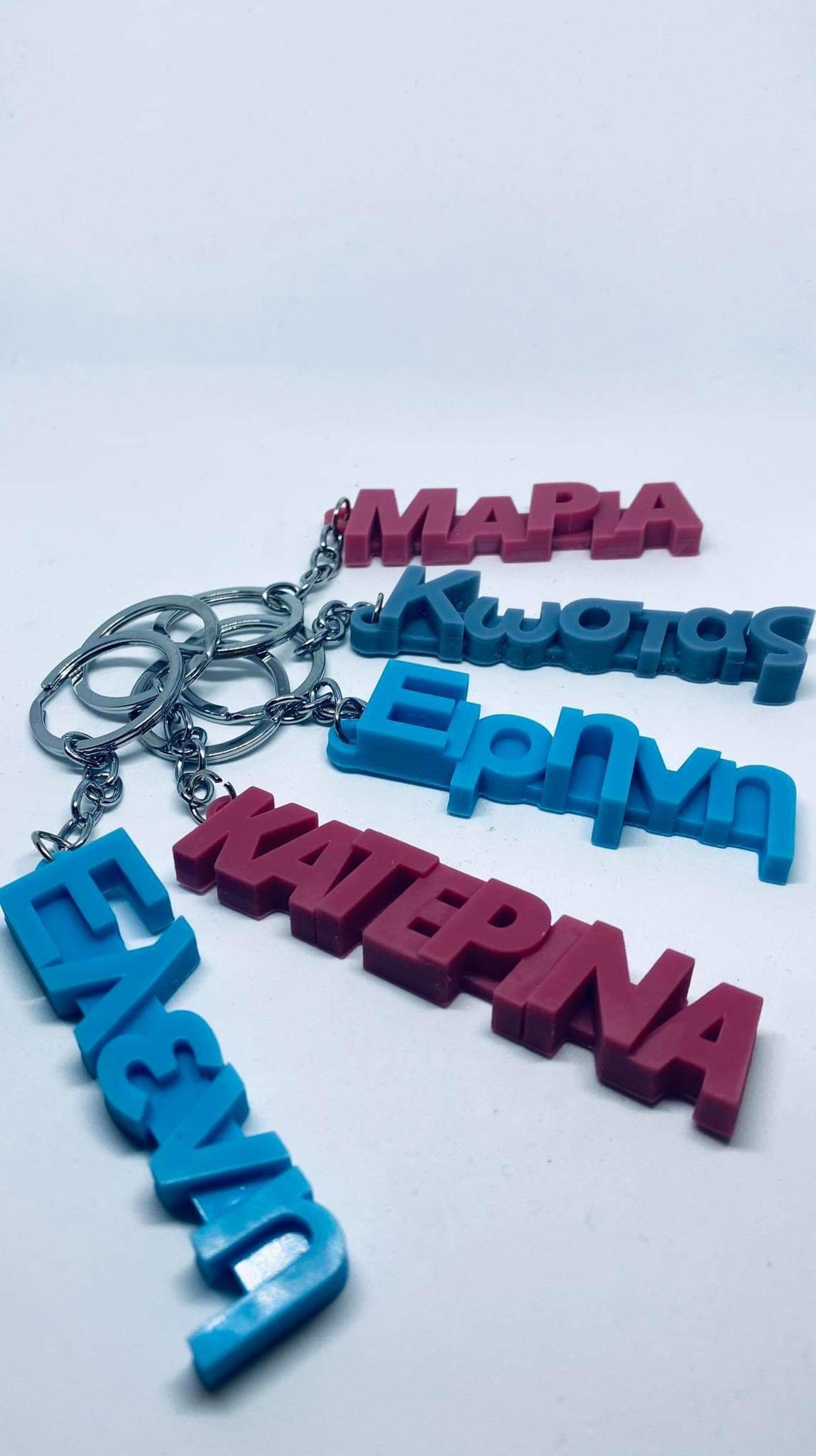 3D PRINTED Custom NAME KEYCHAIN Etsy Espa a