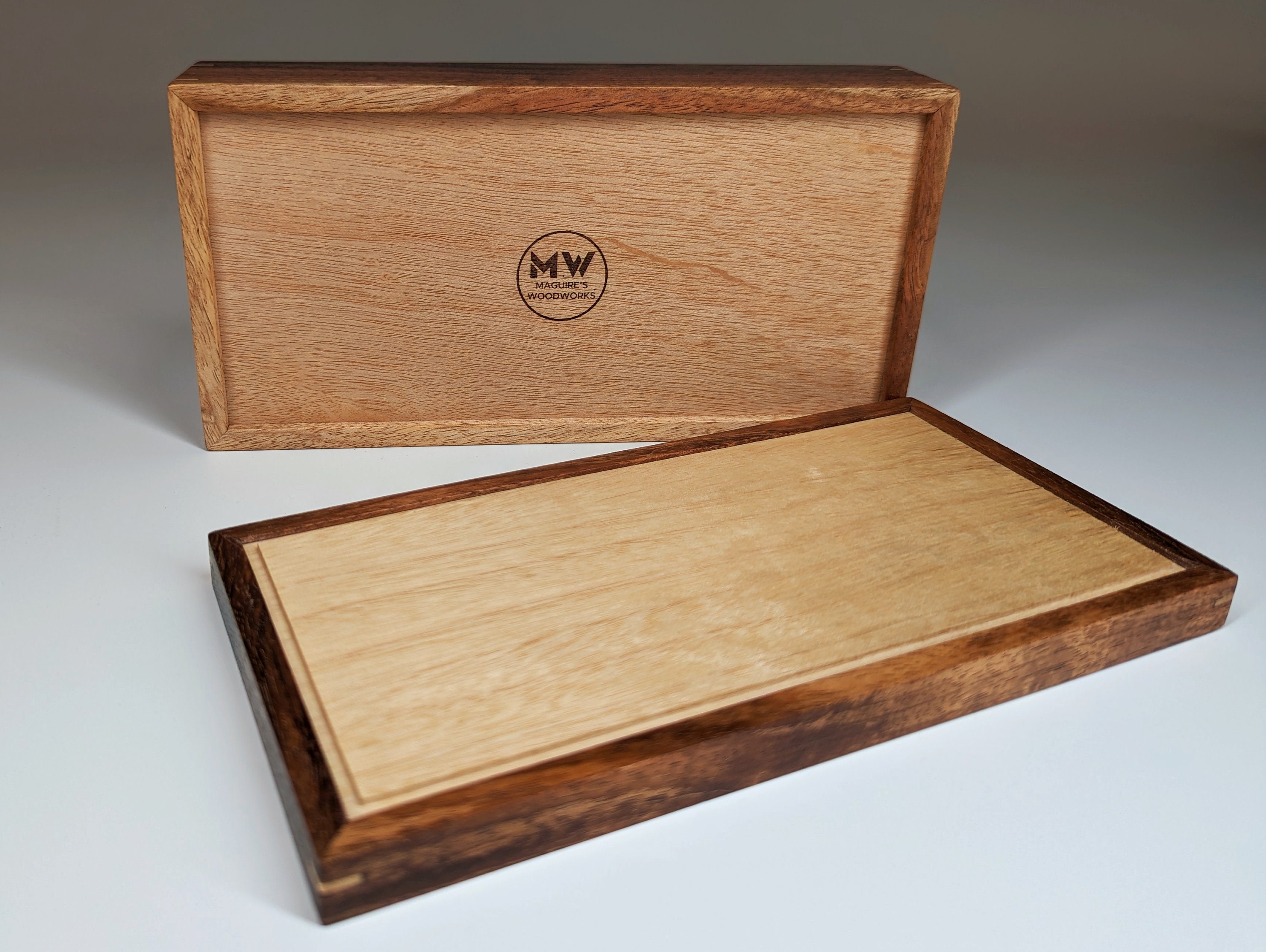 Timber Jewellery Box Australian Keepsake Box Hand Made Wooden Box