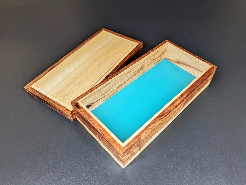 Timber Jewellery Box Australian Keepsake Box Hand Made Wooden Box